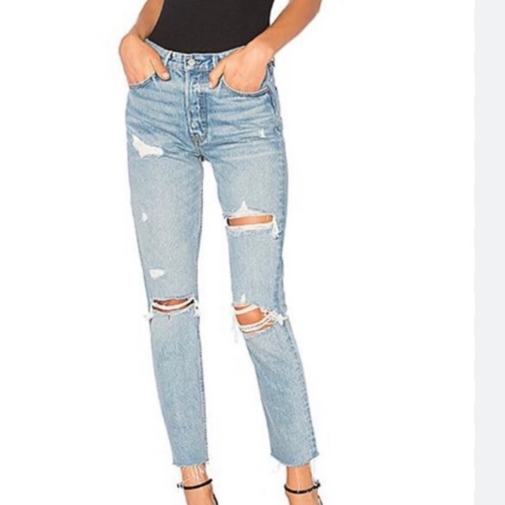 GRLFRND Karolina distressed A Little More Love